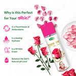 Pack of 2 Rose Water 100ml for Face & Skin  for Hydration, Freshness, Glowing Skin & Daily Skincare.