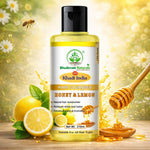 Bhudevam Naturals Khadi Honey Lemon Shampoo for Dandruff Control & Fresh, Healthy Hair- 210ML
