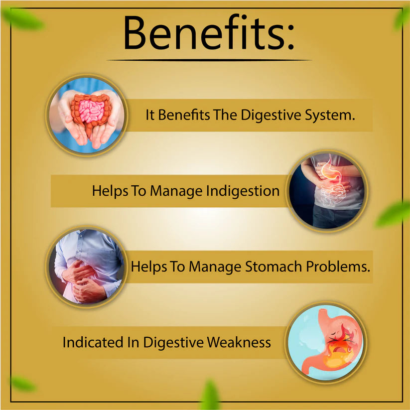 Cipzer Habb-E-Papita Desi Pill - 60 Pills | Unani Digestive & Health Booster for Stomach, Immunity & Wellness