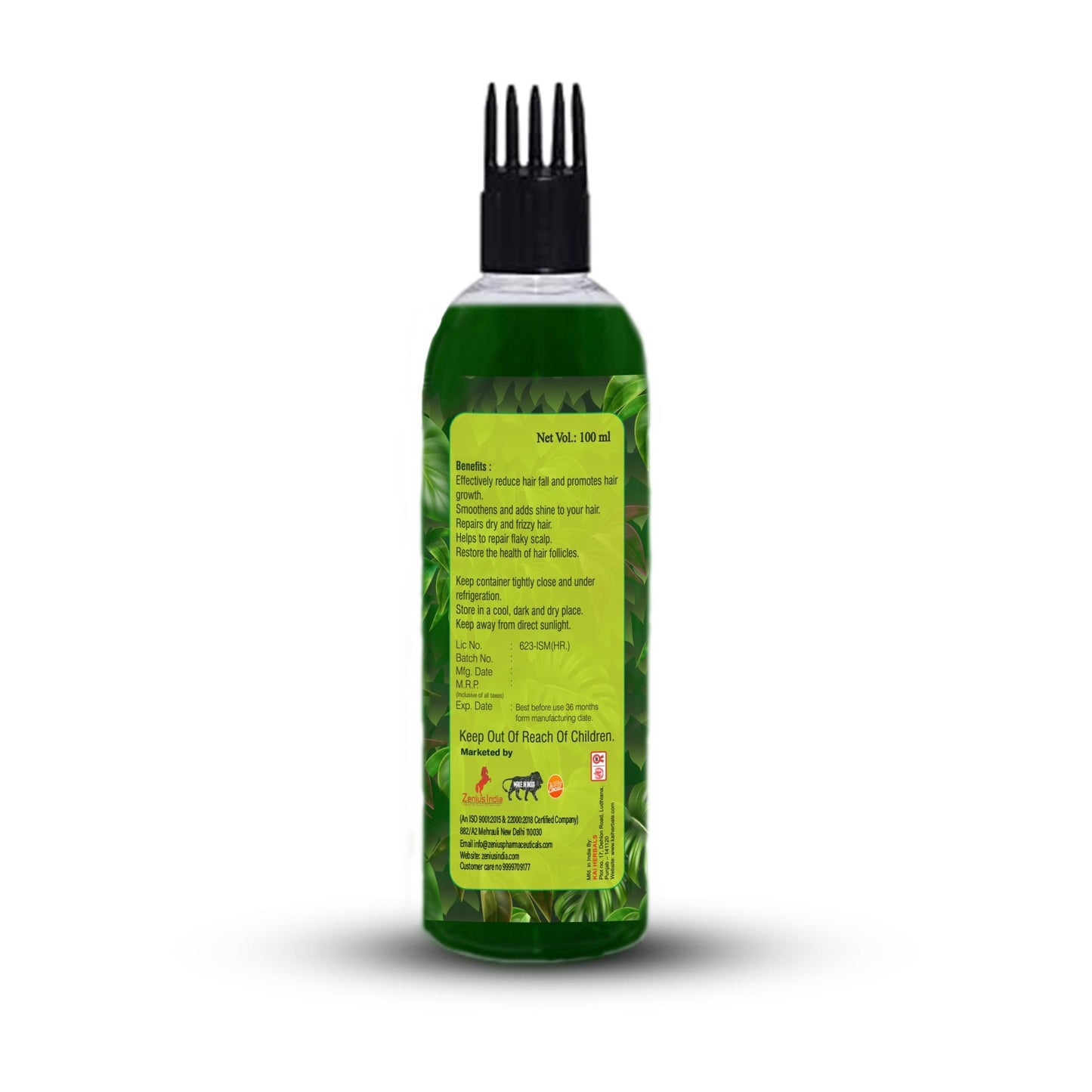 Zenius Hair Pro Oil for Hair Growth & Hair Fall Control - 100ml
