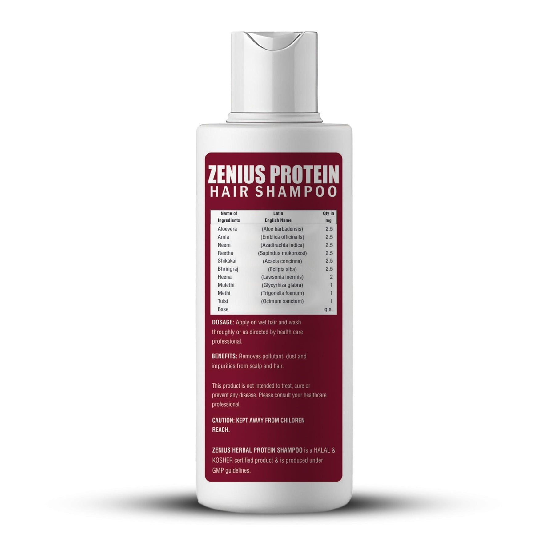Zenius Protein Hair Shampoo for beneficial in hair growth