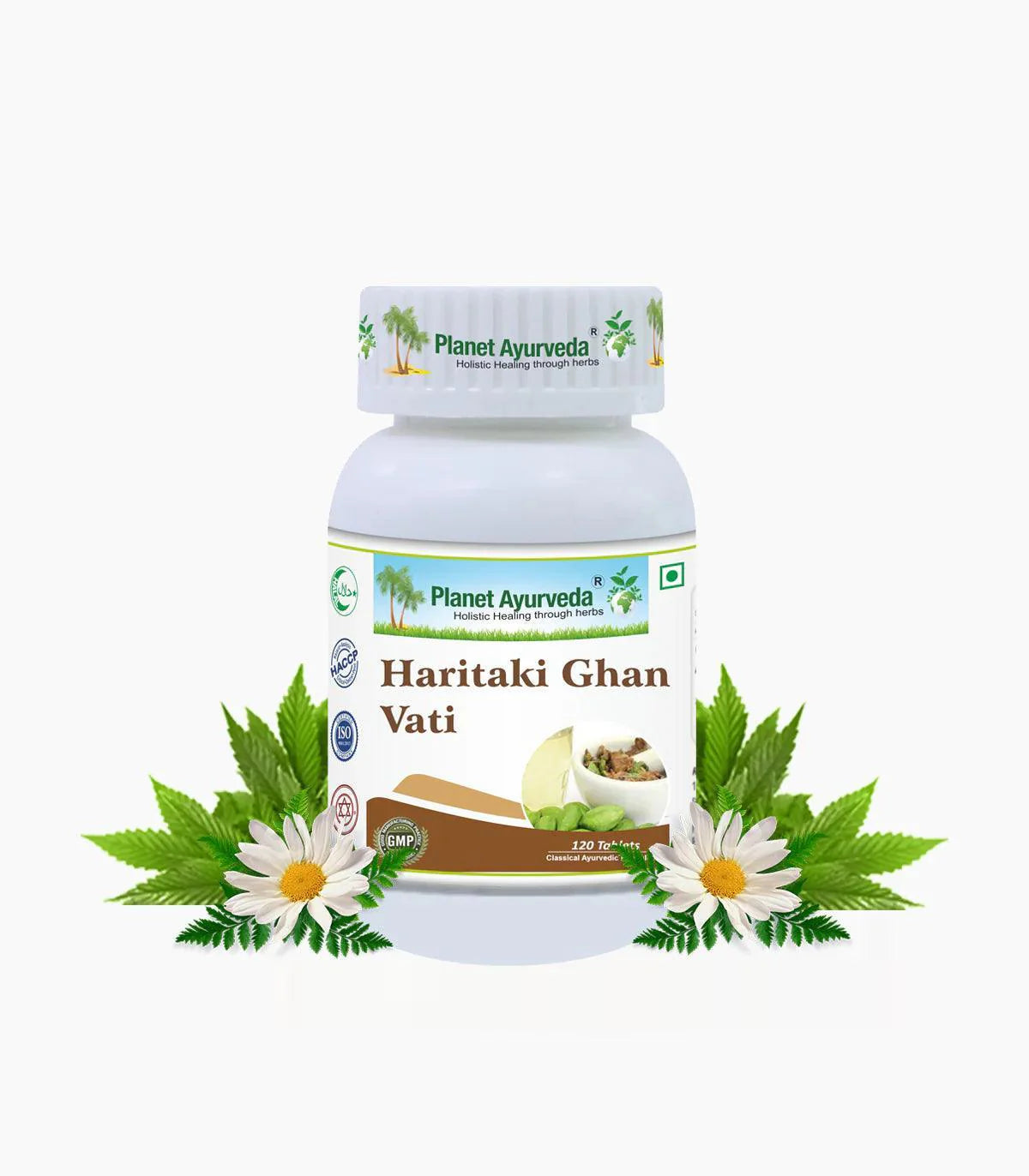 Planet Ayurveda Haritaki Ghan Vati - 120 Tablets