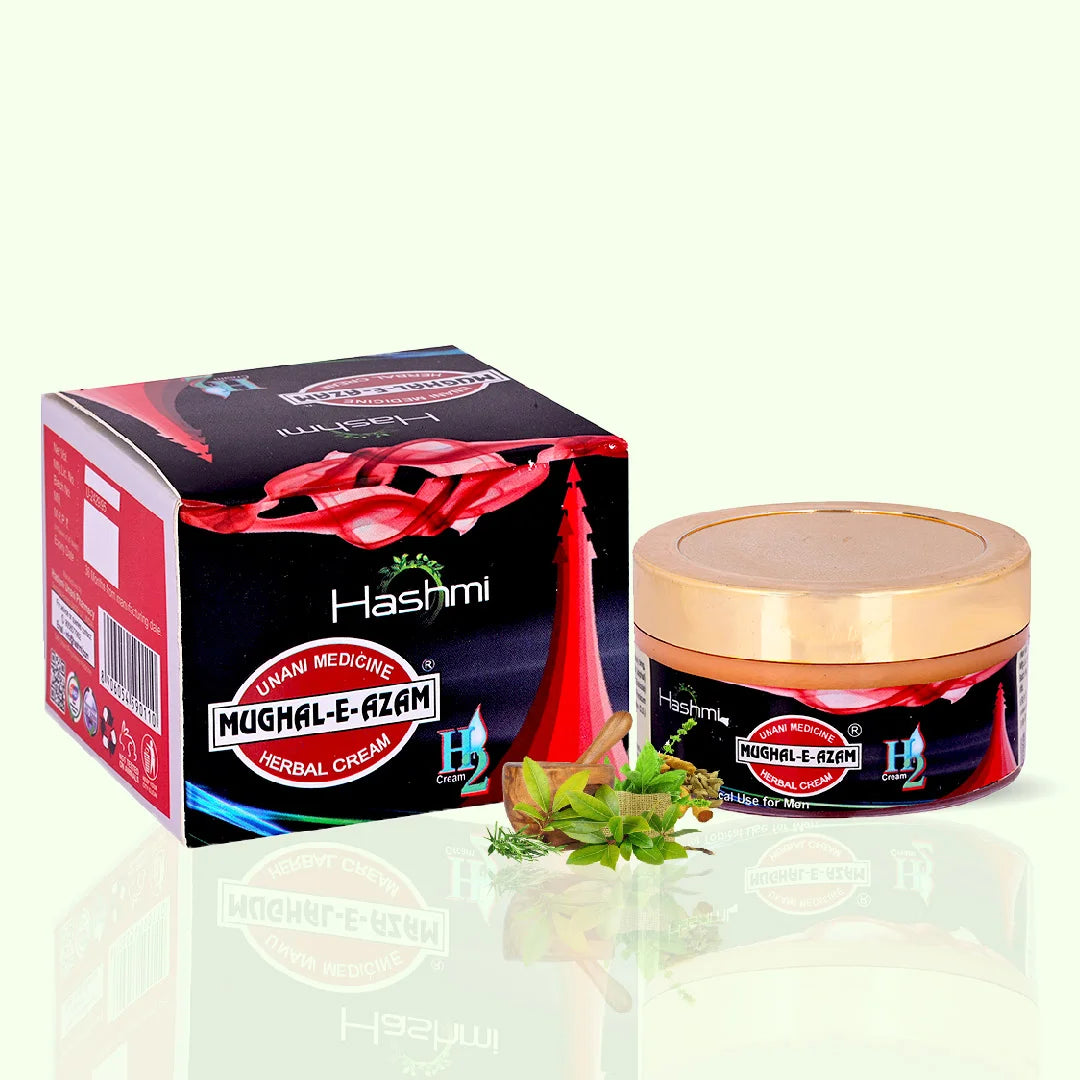 Hashmi Mughal-E-Azam Herbal Cream - Masculine Vigor & Dermal Resilience (50gm)