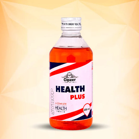 Cipzer Health Plus Syrup - 200ml | Herbal Energy, Immunity, Appetite & Overall Health Tonic