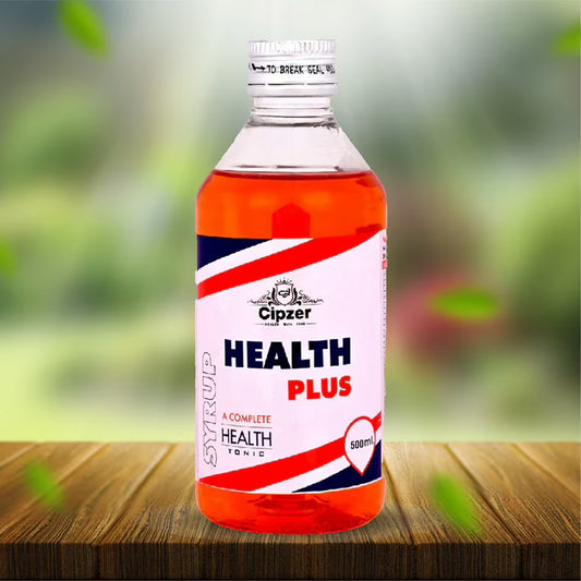 Cipzer Health Plus Syrup - 500ml | Benefits For Immunity And Overall Health For Male And Women