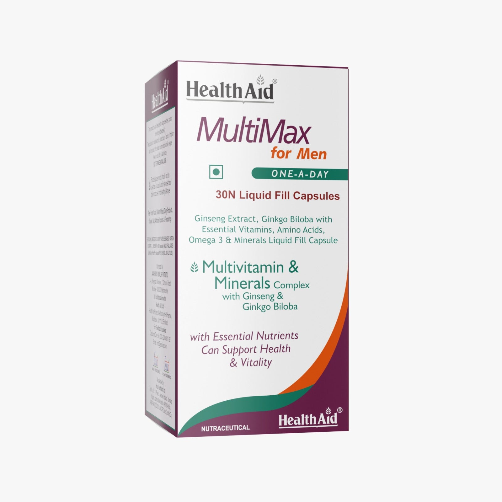 Healthaid Multimax Men Multivitamin Capsule - 30 Softgel Capsules