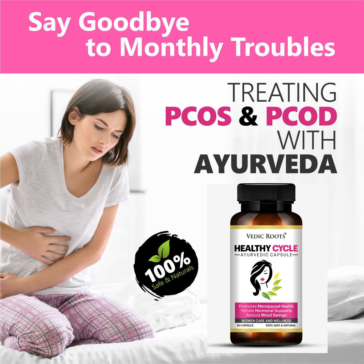 Vedic Roots PCOD Care Capsule - 60 Capsules