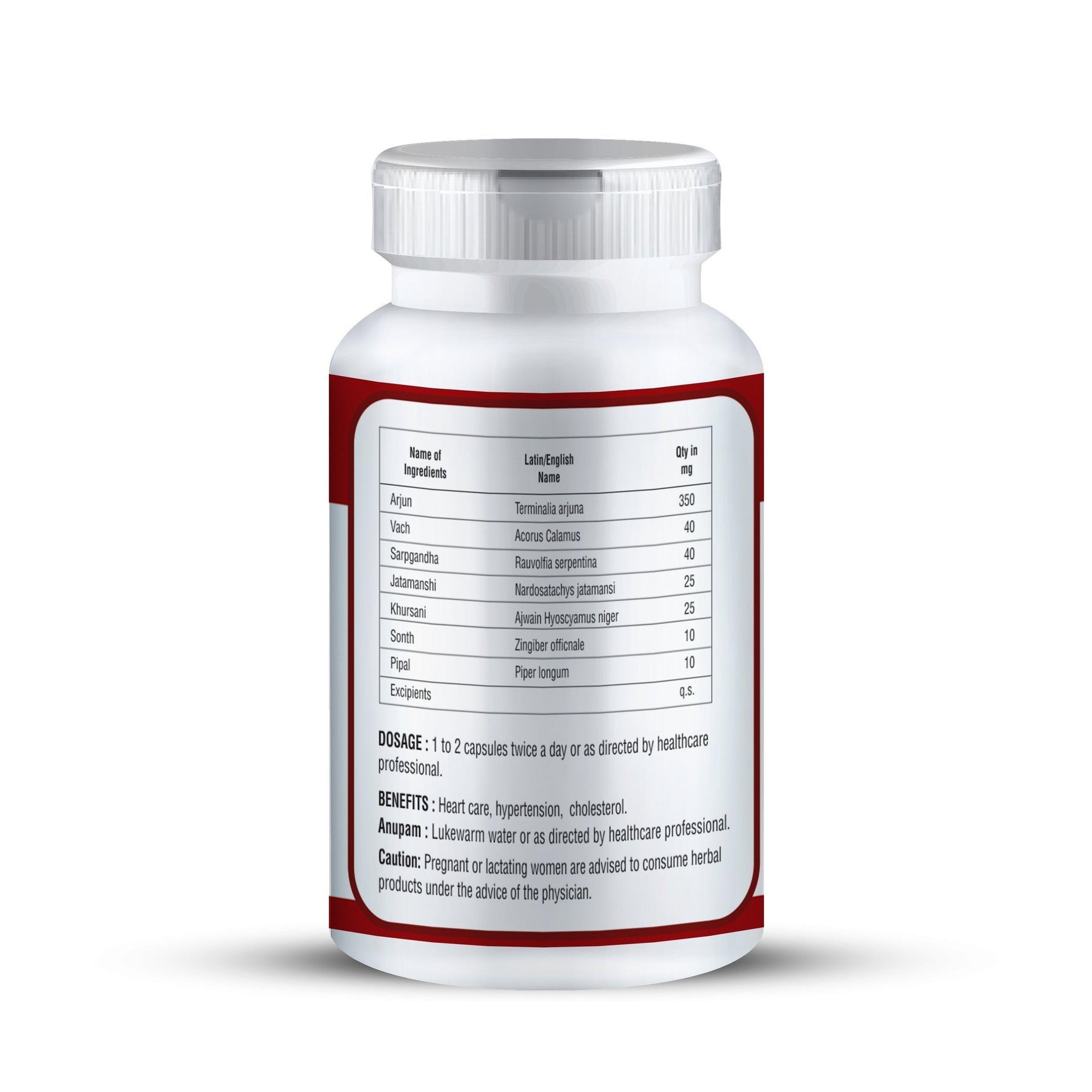 Zenius Heart Care Capsule - 60 Capsules