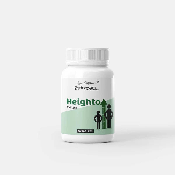 Arogyam Heighto Tablets – Nutritional Support for Children’s Growth, Bone Health & Development – 30 Tablets
