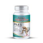 Zenius Hemo Plus Capsule for Piles Care, Hemorrhoids or Bawasir (60 Capsules)