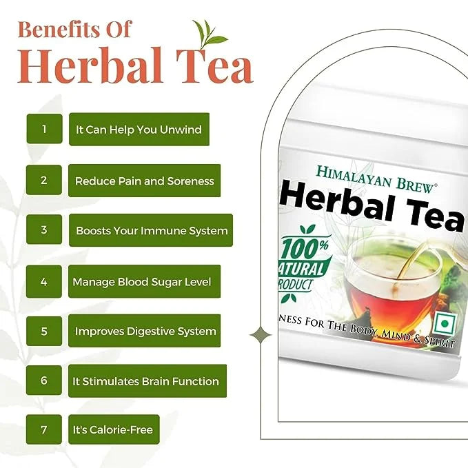 Himalayan Brew Herbal Tea | Digestion, Metabolism & Weight Management