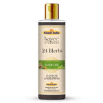 Kayee Ayurveda 24 Herbs Hair Oil for Hair Growth & Stronger Hair | Herbal Hair Oil with 24 Ayurvedic Herbs for Nourishment, Scalp Care, Hair Fall Control, Smoothness & Natural Shine-210ML
