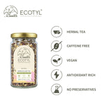 Ecotyl Hibiscus Lush Tea | Rich in Antioxidants | Herbal Tea | 60g
