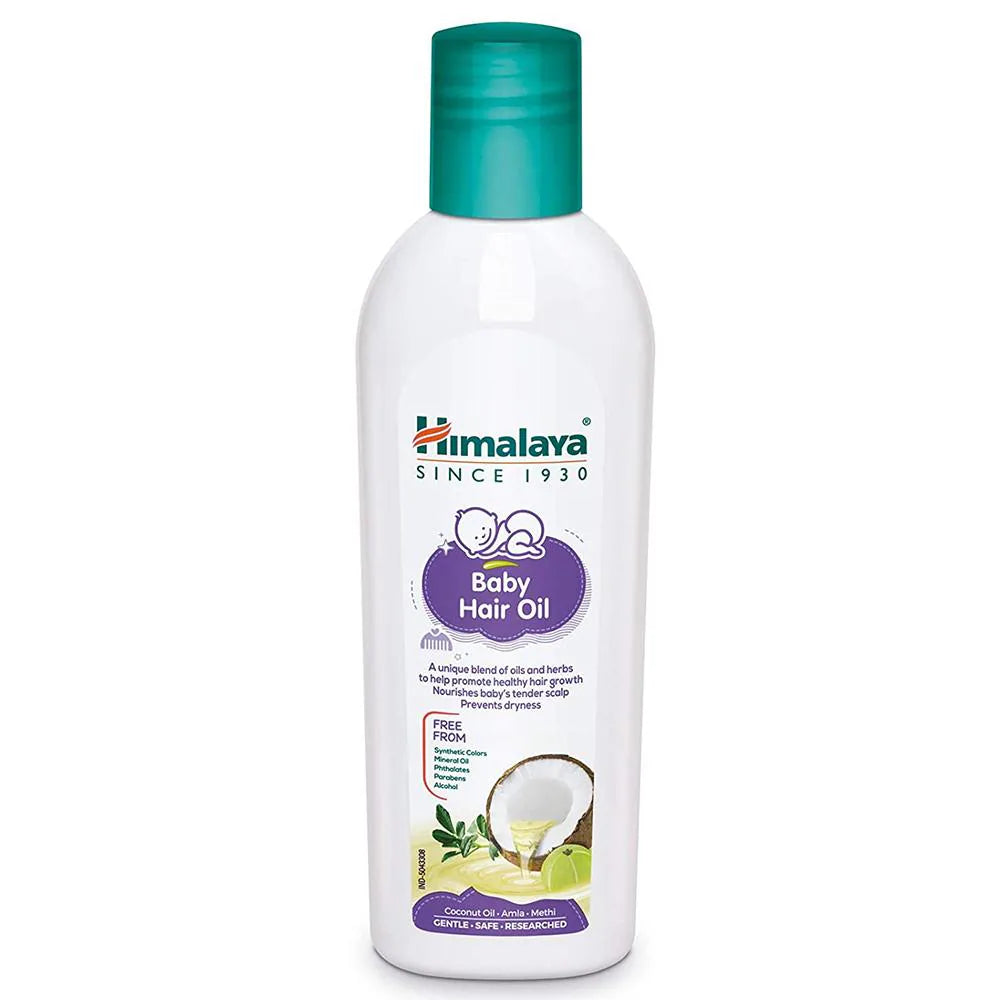Himalaya Baby Hair Oil | Promotes Hair Growth & Manages Scalp Dryness