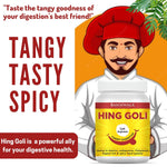 Bansiwala Ayurvedic Hing Goli | Chatpati Hing Peda for Gas, Indigestion & Bloating
