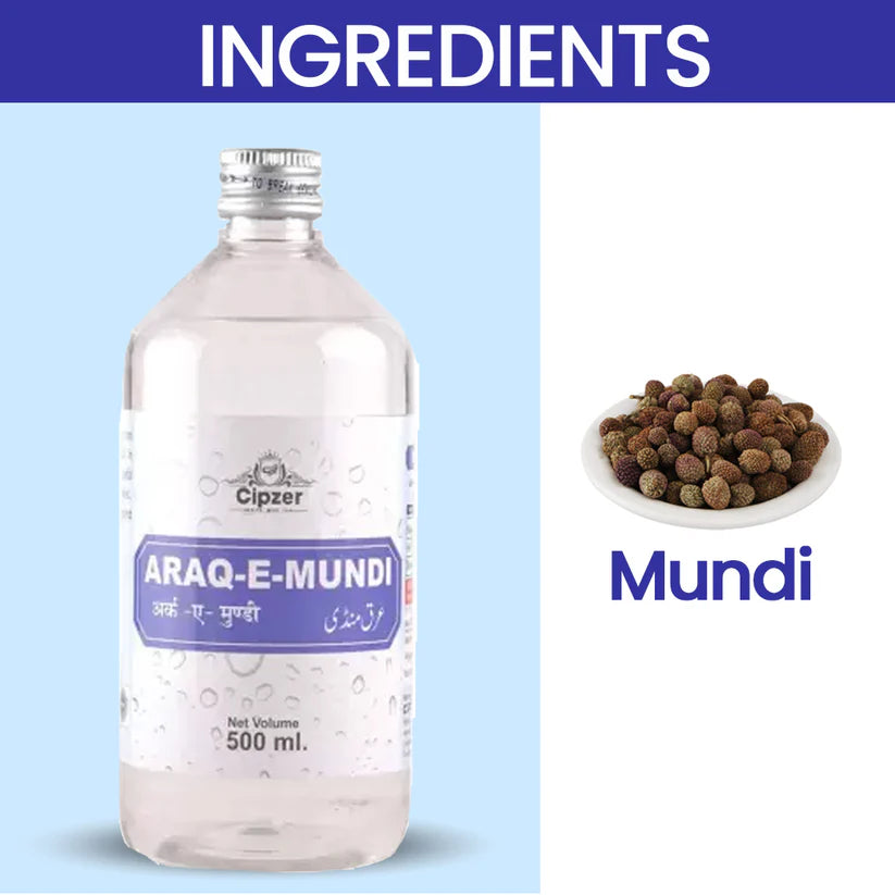 Cipzer Araq e Mundi - 500ml | Herbal Remedy for Blood Purification, Skin Health & Inflammation Relief