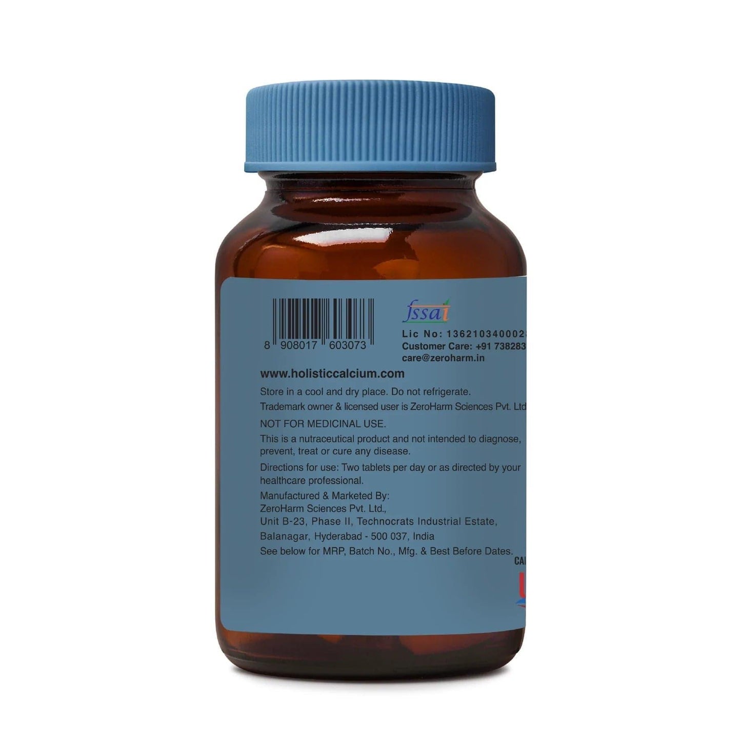 Zeroharm HOLISTIC CALCIUM+ASHWAGANDHA