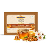 Kayee Ayurveda Honey Almond Soap for Men and Women | Nourishing & Moisturizing Herbal Bathing Soap | Gentle Body Cleansing Bar with Honey & Almond | Daily Use Soap for Soft, Smooth & Fresh Looking Skin