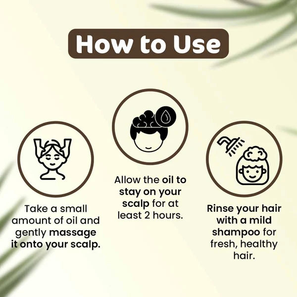 Dr. Satnam's Arogyam Ayurveda Jatayu Hair Oil (100ml + 20ml Extra)