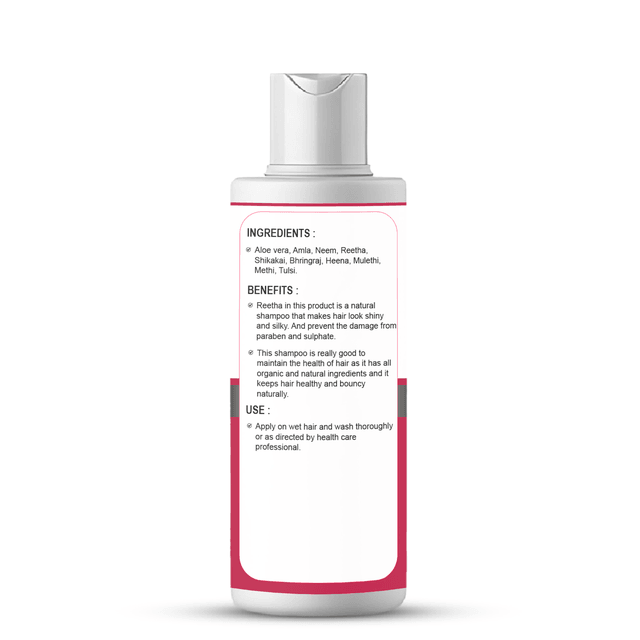 Zenius Shampoo - Herbal Shampoo for Clean, Strong, and Healthy Hair - 200ml Liquid