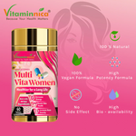 Vitaminnica Women's Multi & Biotin Combo Pack - Hair, Skin, Nails & Immunity, 120 Count