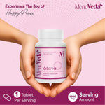 Menoveda Asaya Peri & Post Menopause Support Supplement | Skin Radiance, Hair Fall & Intimate Care | 60 Tablets