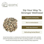 Ecotyl Immunitea (Immunity Booster Tea) | Nourishing Blend | Herbal Tea | 60g