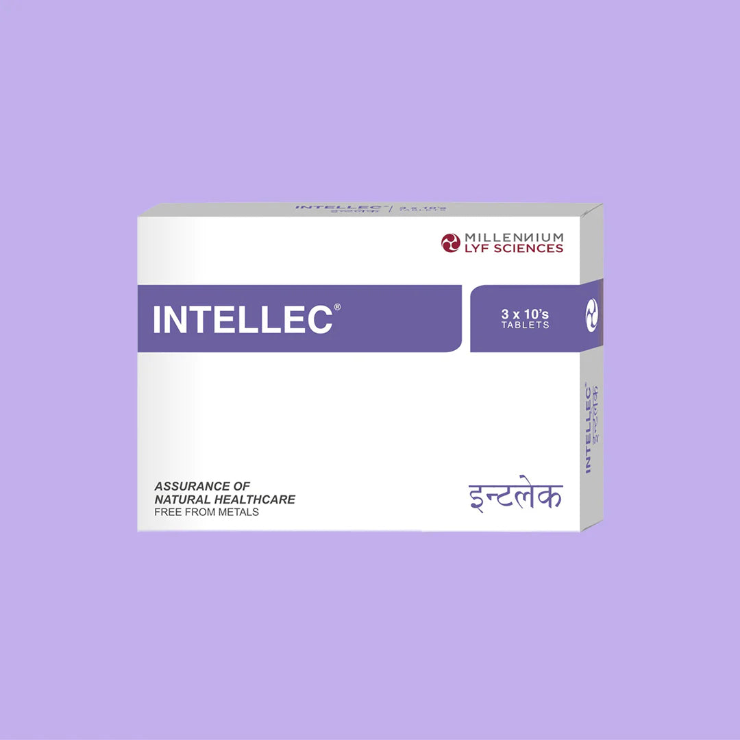 Millennium Herbal Care Intellec Tablet (60 Each) | For Memory & Focus Support