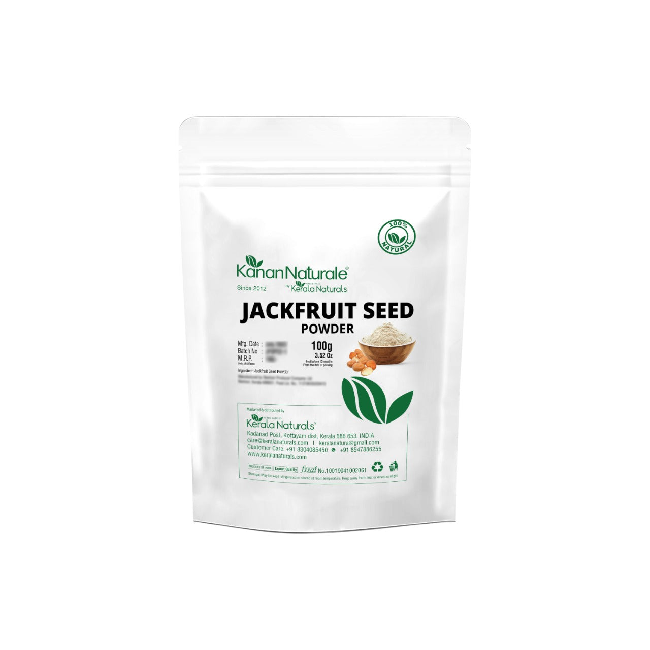 Kerala Naturals Jackfruit Seed Powder 500 gm