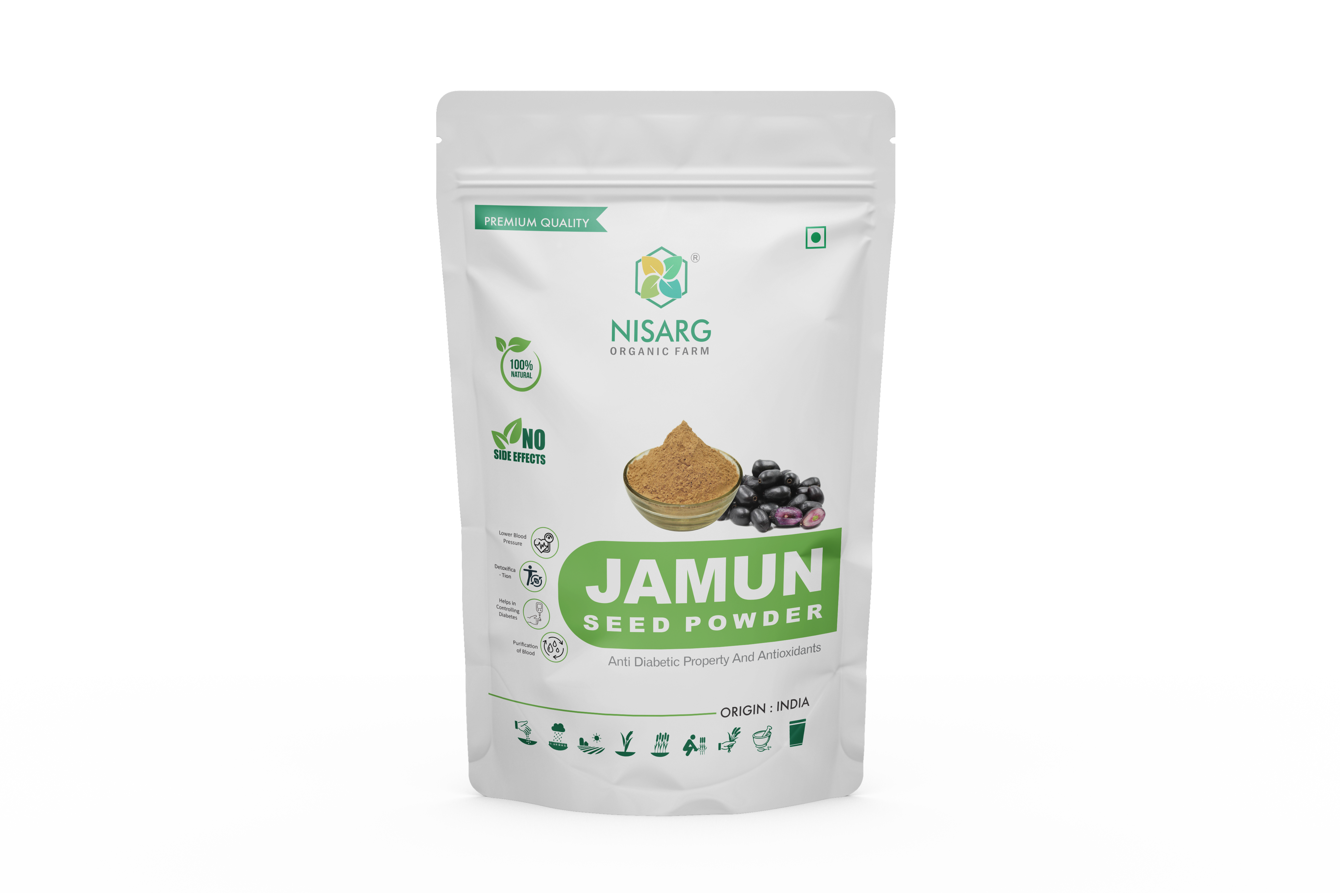 Nisarg Organic Farm Jamun Seed Powder