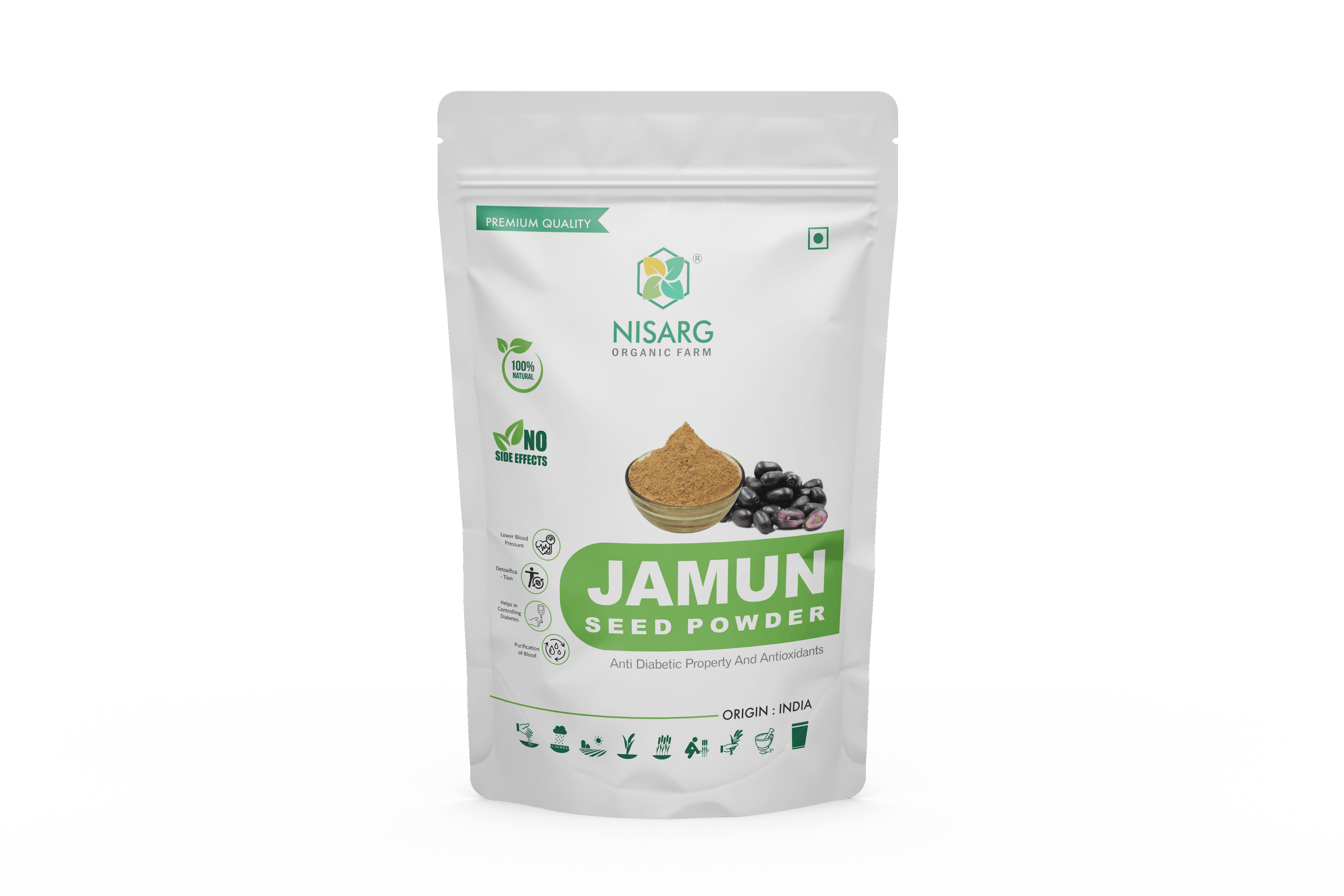 Nisarg Organic Farm Jamun Seed Powder