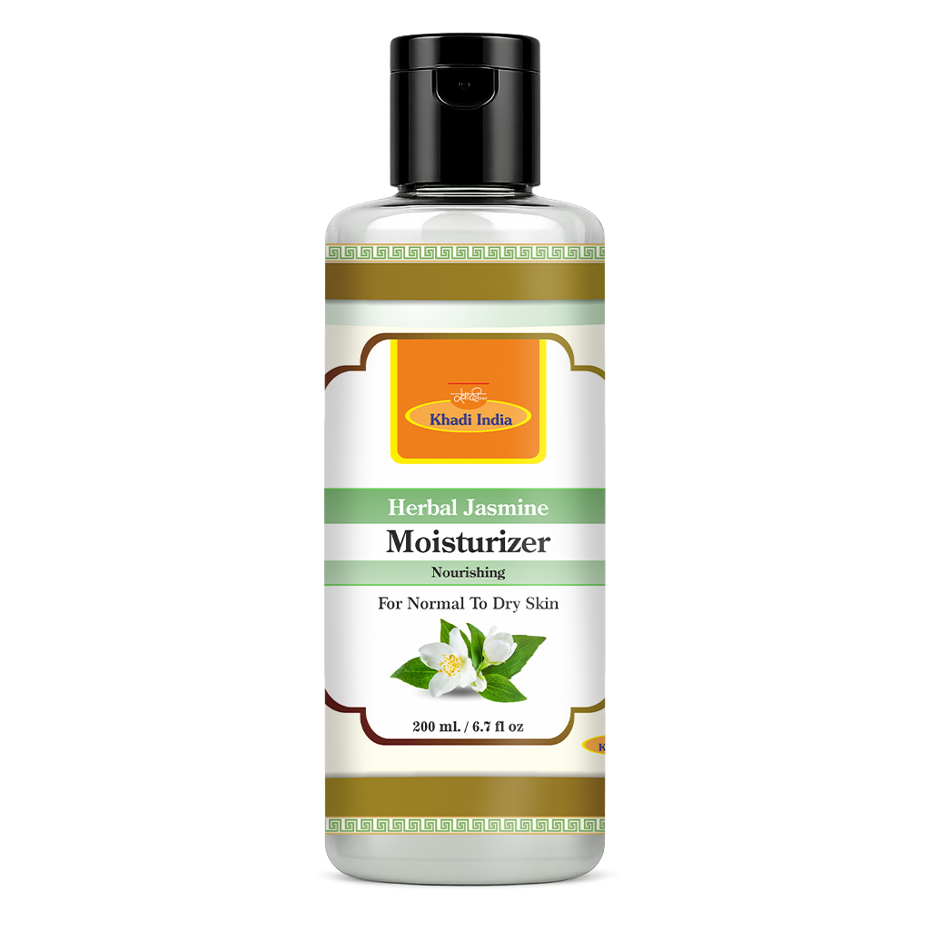 Khadi Care Herbal Jasmine Moisturizer for Soft & Hydrated Skin - 210ml
