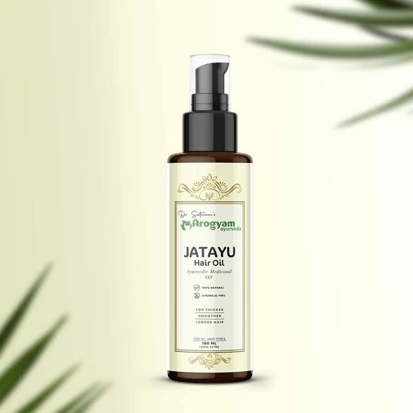 Dr. Satnam's Arogyam Ayurveda Jatayu Hair Oil (100ml + 20ml Extra)