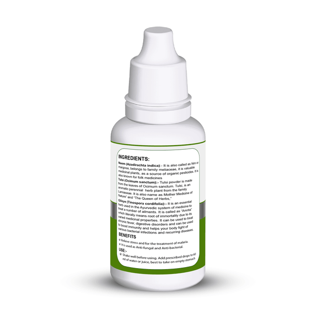 Zenius Neem Giloy Tulsi Drops - Triple Herbal Power for Immunity, Detoxification, and Health Support - 30ml Drops