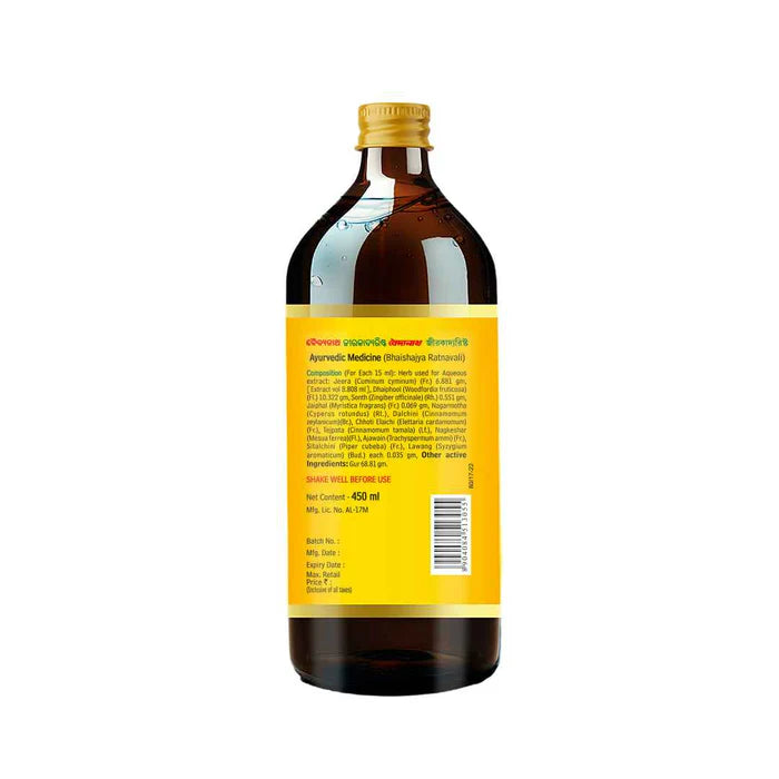 Baidyanath Jeerkadyarishta Syrup - 450ml