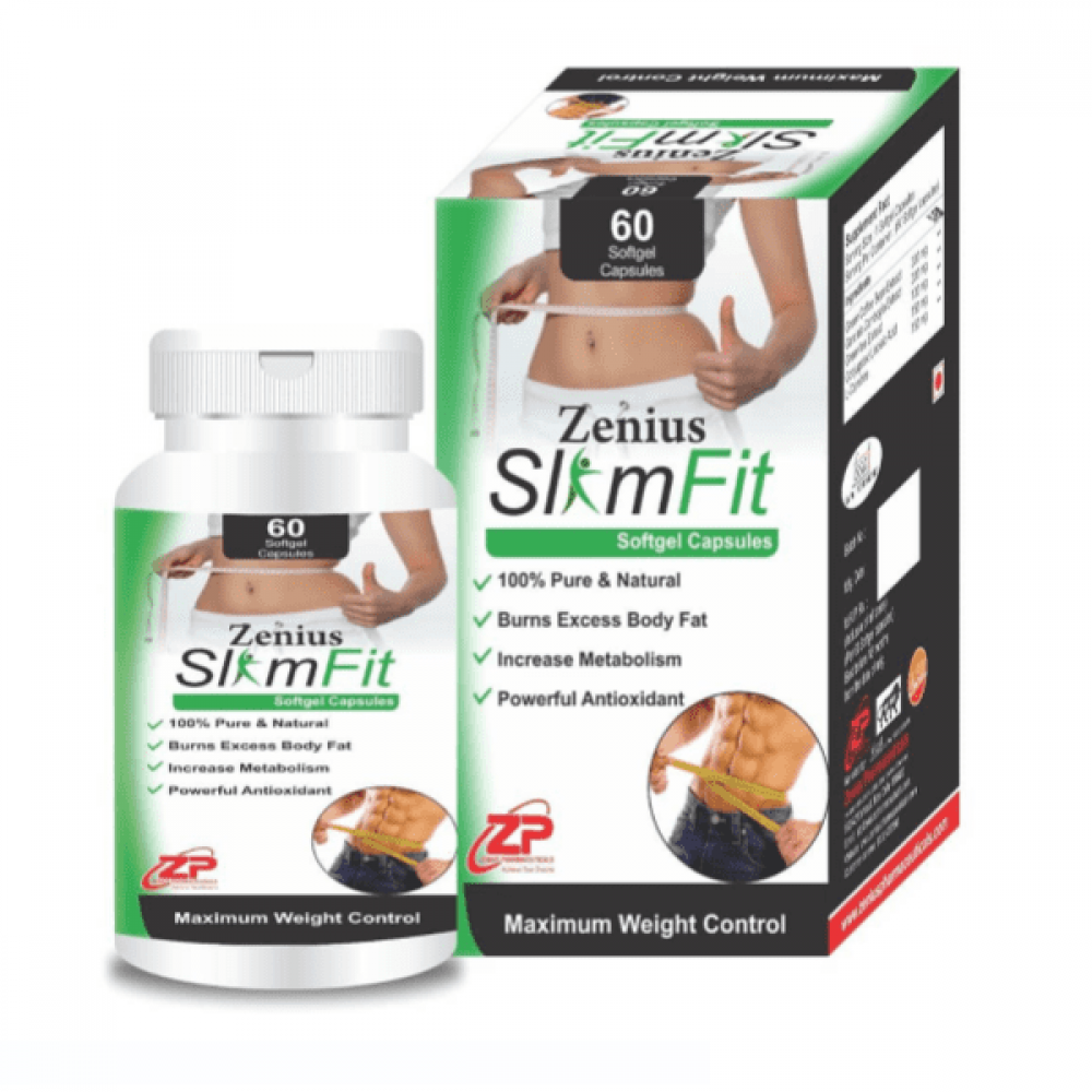 Zenius Slim Fit Capsule For weight loss medicine ayurvedic fat burner (60 Capsules)