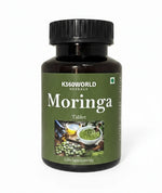 K360WORLD Moringa Tablets 500 mg Leaf Extract – 120 Herbal Tablets