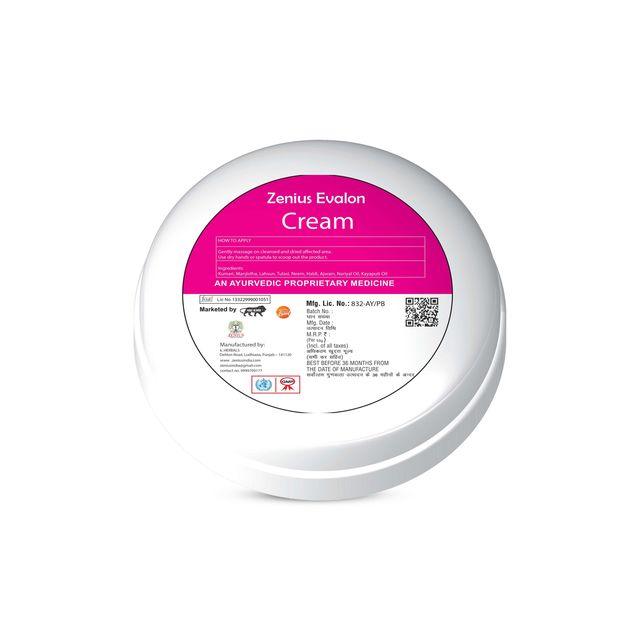 Zenius V Evalon Cream - Evalon Cream and Medicine for Vaginal Infection and Care - 50gm Cream