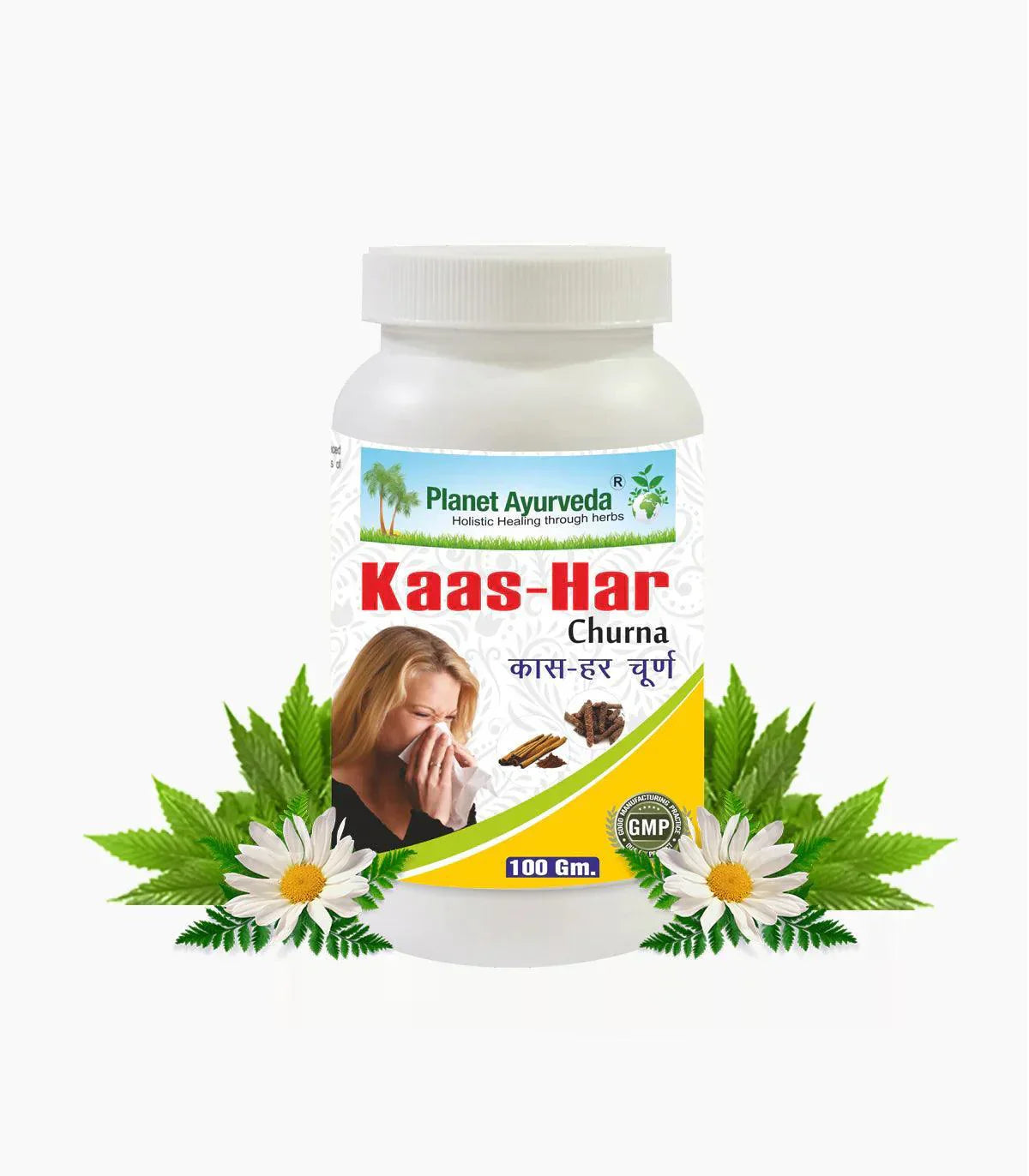 Planet Ayurveda Kaas-Har Churna - 100g | Herbal Support for Respiratory & Throat Comfort