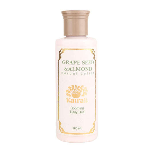 Kairali Ayurveda Group Kairali Grape Seed & Almond Moisturising Lotion - Herbal Body Moisturizing Lotion