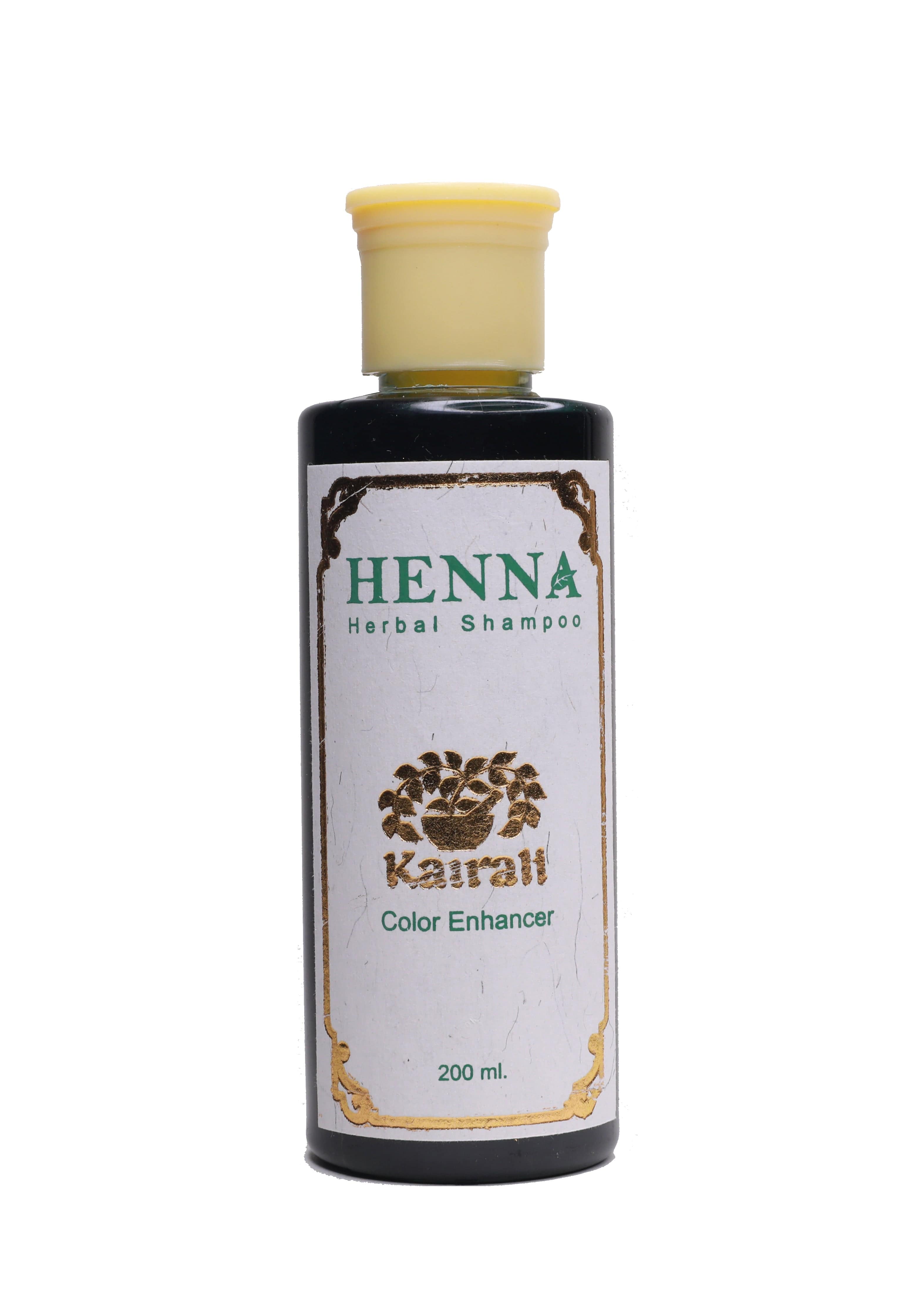 Kairali Ayurveda Group Kairali Henna Shampoo - Herbal Shampoo for Color Enhancing and Hair Growth (200 ml)