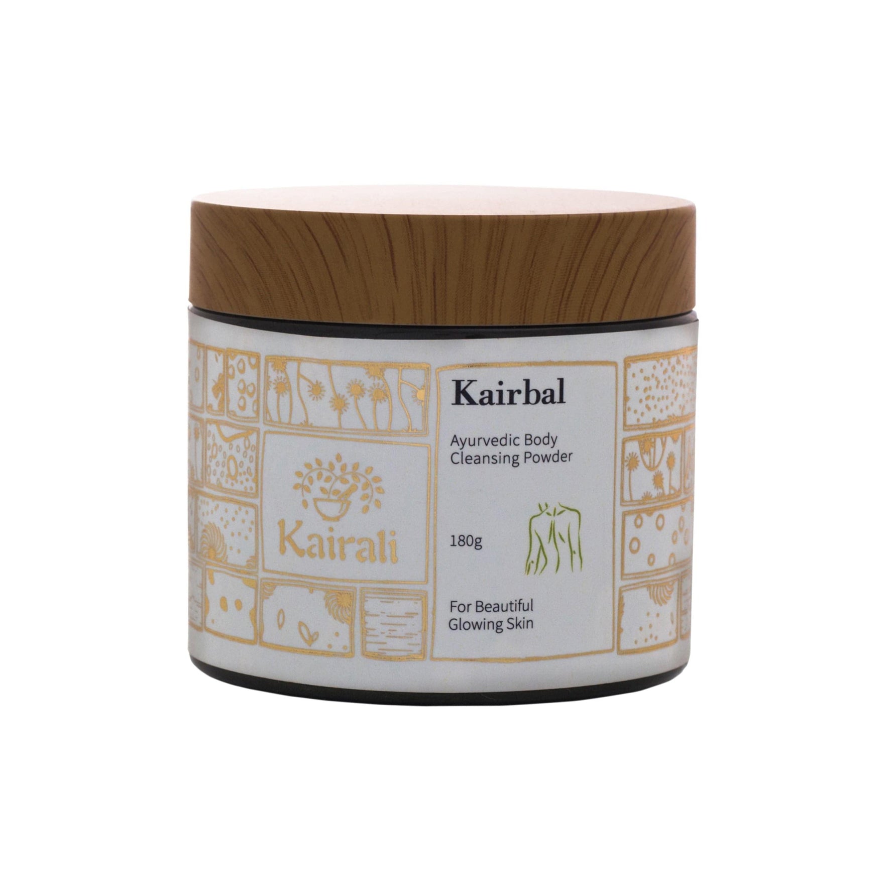 Kairali Ayurveda Group Kairali Kairbal Ayurvedic Body Cleansing Powder Herbal Body Wash Powder for Glowing Skin