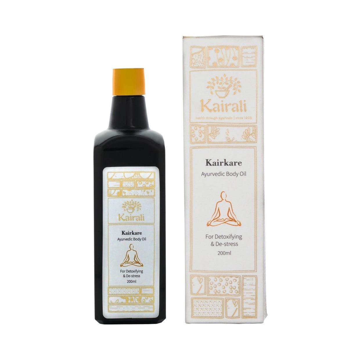 Kairali Ayurveda Group Kairali Kairkare - Ayurvedic Body Massage Oil for Detoxifying & De-Stressing