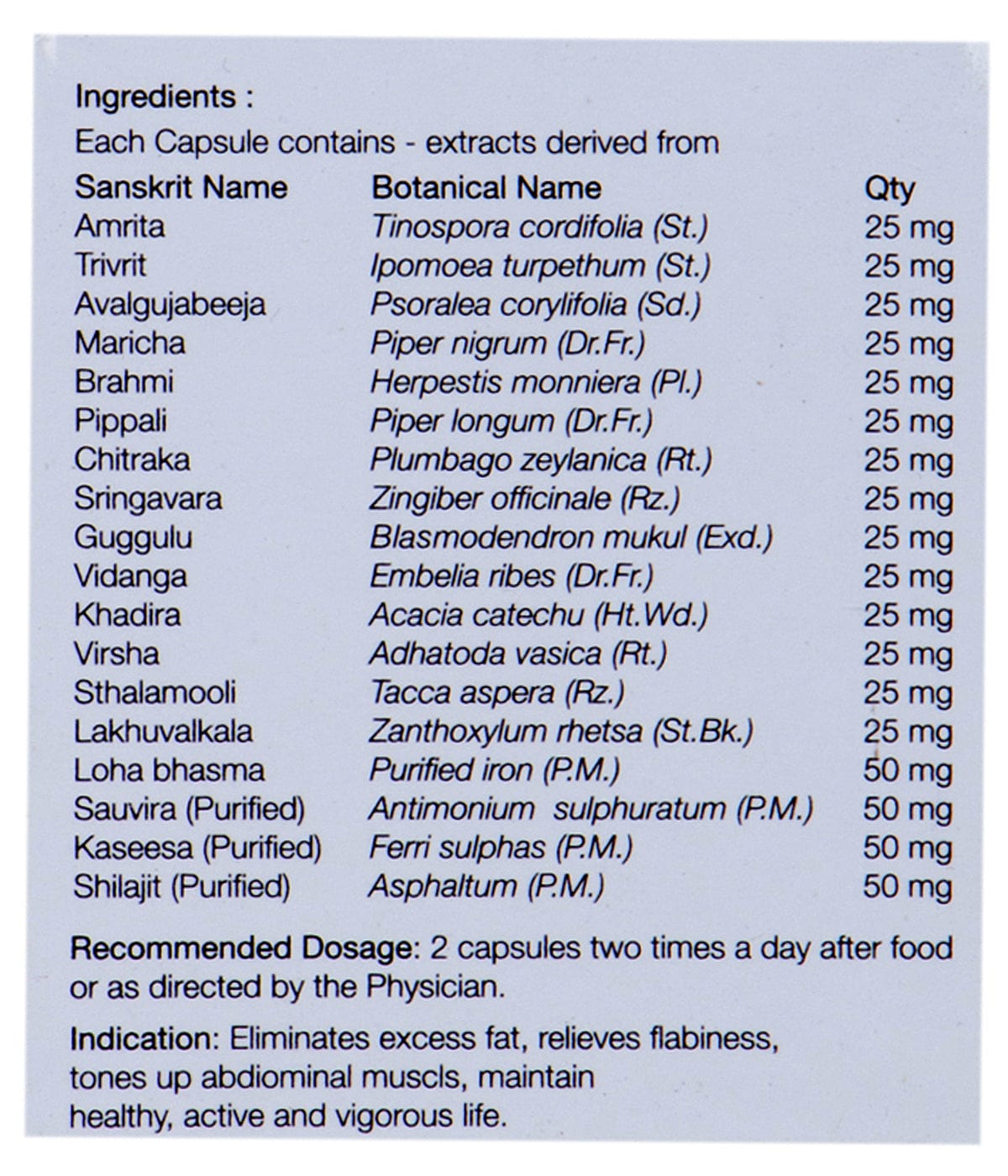 Kairali Lipidex Herbal Capsule