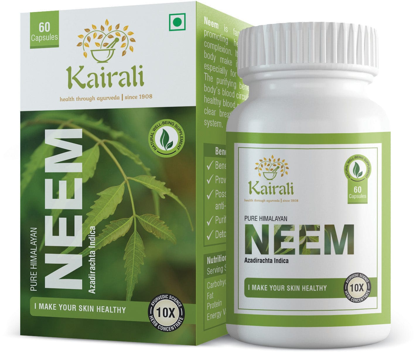 Kairali Neem Capsule (60 Capsules)