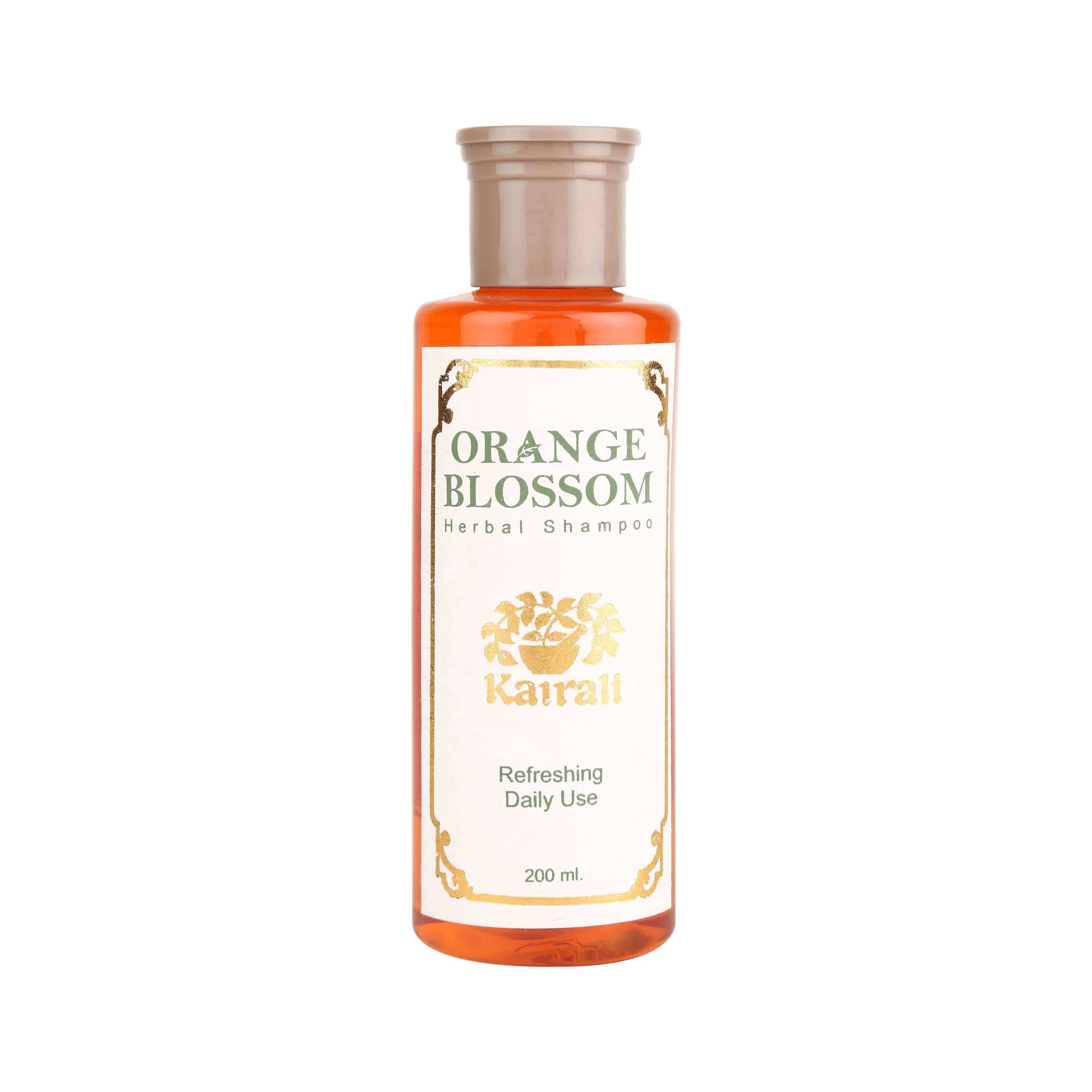 Kairali Ayurveda Group Kairali Orange Blossom Shampoo - Refreshing Daily Use Shampoo for Healthy Hair (200 ml)