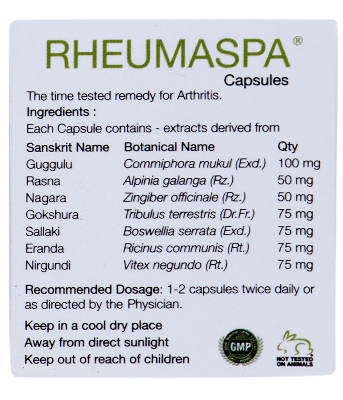 Kairali Rheumaspa Capsule