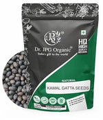 Dr. JPG Organic Natural Lotus Seeds/Kamal Gatta seeds 200g / Nelumbo Nucifera/Approx 240 Seeds/ISO & GMP Certified.