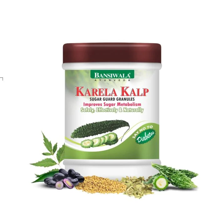 Bansiwala Karela Kalp Granules for Blood Sugar Control | Ayurvedic Medicine for Blood Sugar