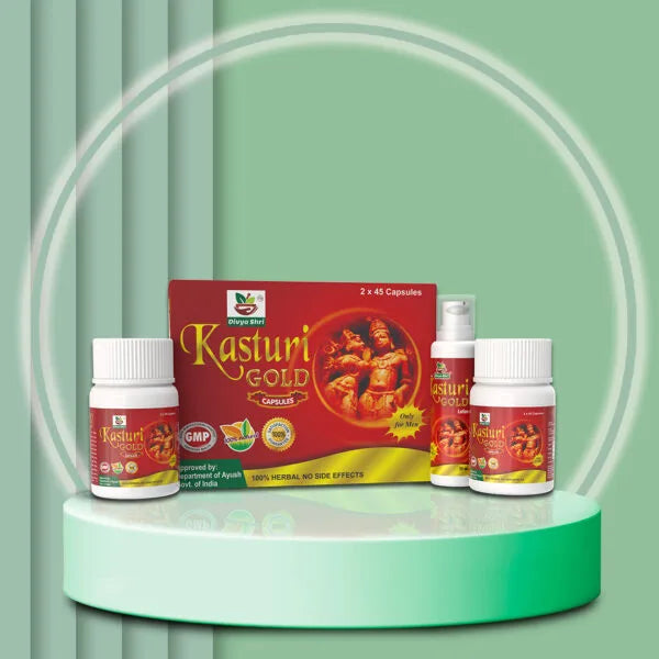 Divyashri Wellness Kasturi Gold Ayurvedic Wellness Capsules